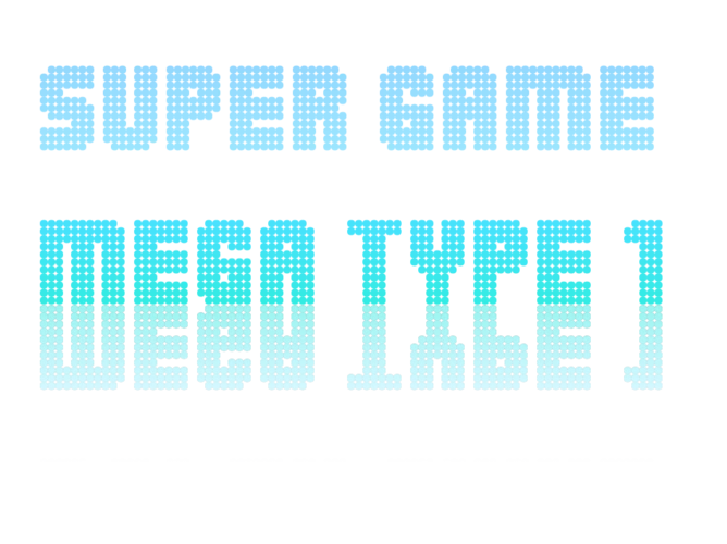 Super Game Mega Type 1 logo