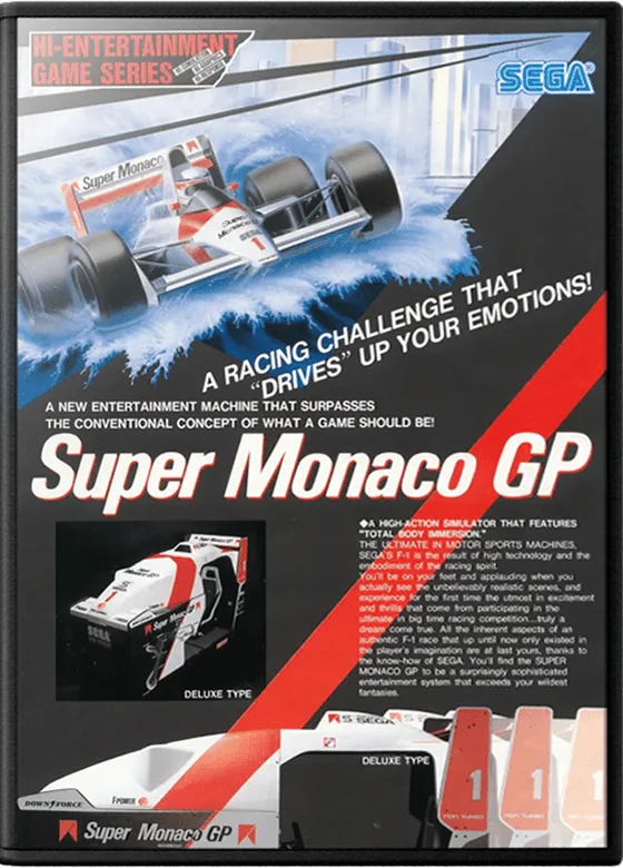 Super Monaco GP box art