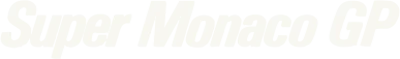 Super Monaco GP logo
