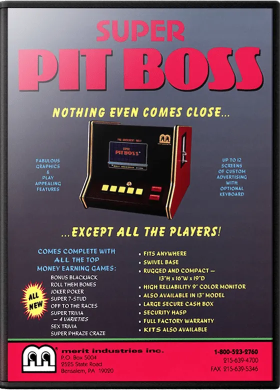 Super Pit Boss box art