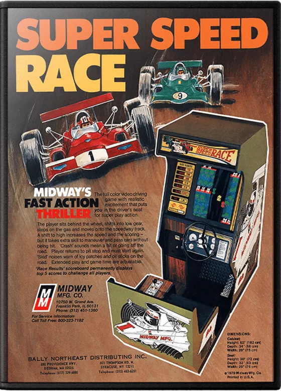 Super Speed Race box art