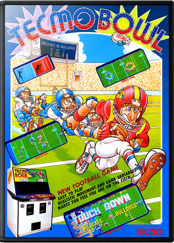 Tecmo Bowl box art