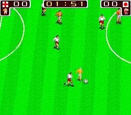 Backdrop artwork for Tecmo World Cup '90