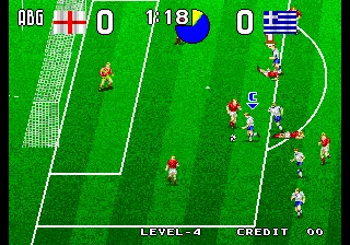 Backdrop artwork for Tecmo World Soccer '96
