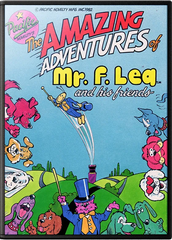 The Amazing Adventures of Mr. F. Lea box art