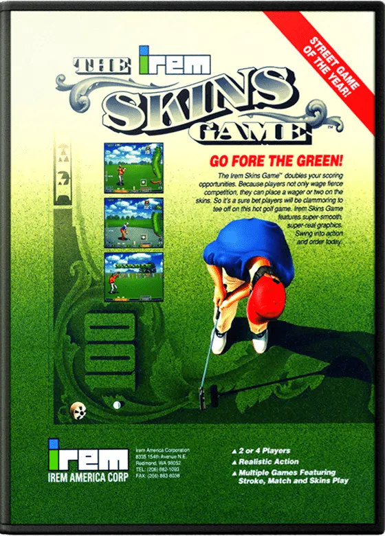 The Irem Skins Game box art