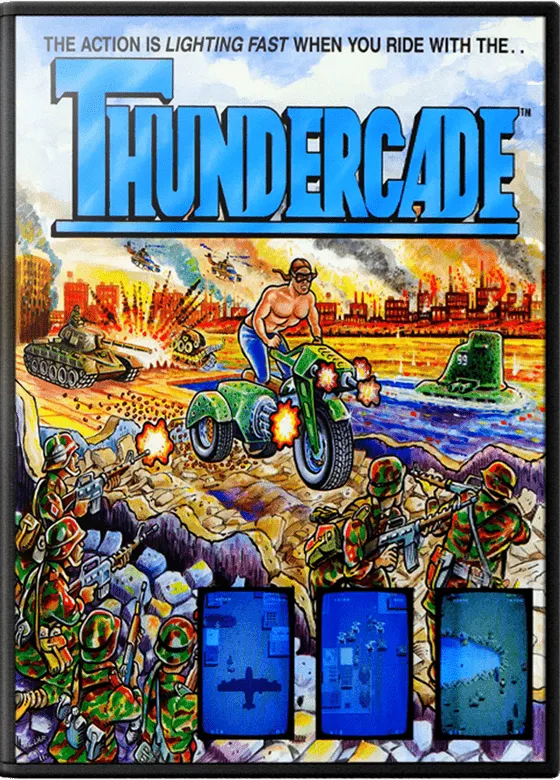 Thundercade / Twin Formation box art
