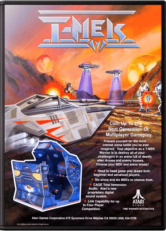 Backdrop artwork for T-MEK