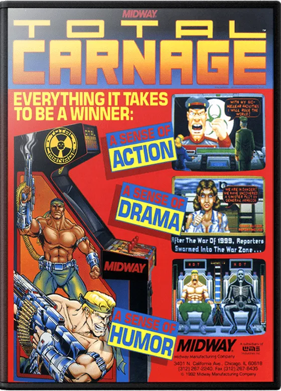 Total Carnage box art