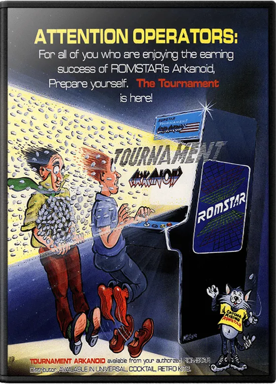 Tournament Arkanoid box art