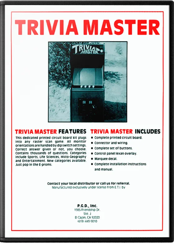 Backdrop artwork for Trivia Master