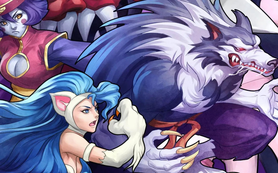 Backdrop artwork for Vampire Hunter 2: Darkstalkers Revenge