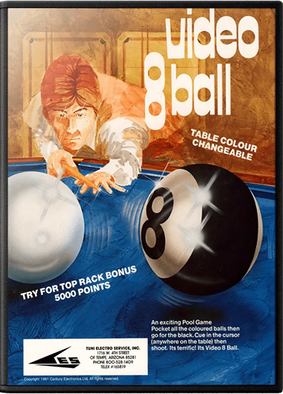 Video Eight Ball box art