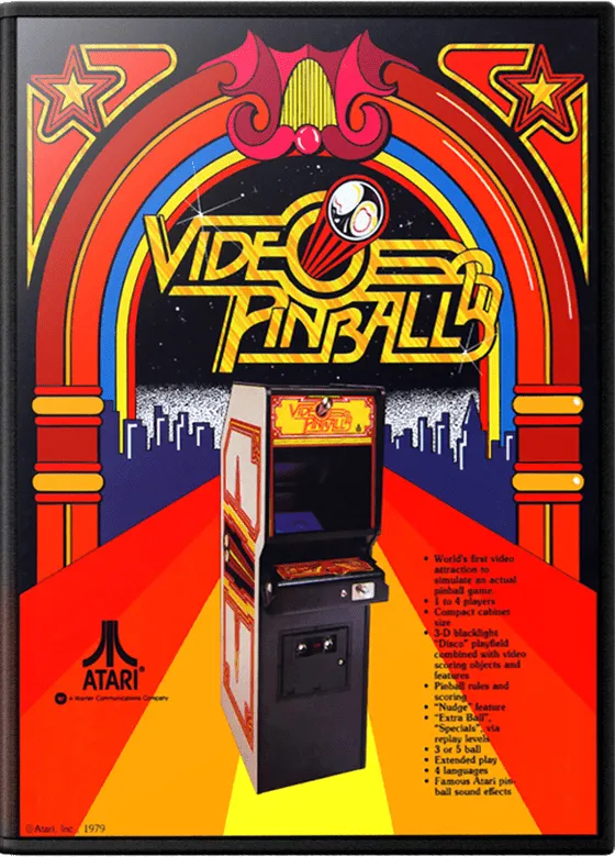 Video Pinball box art