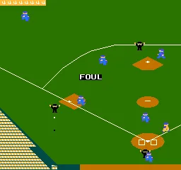 Backdrop artwork for Vs. Atari R.B.I. Baseball