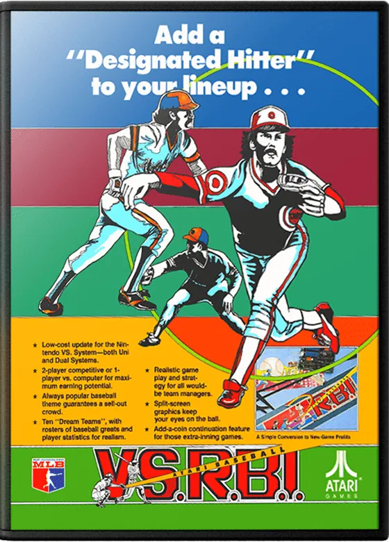 Vs. Atari R.B.I. Baseball box art
