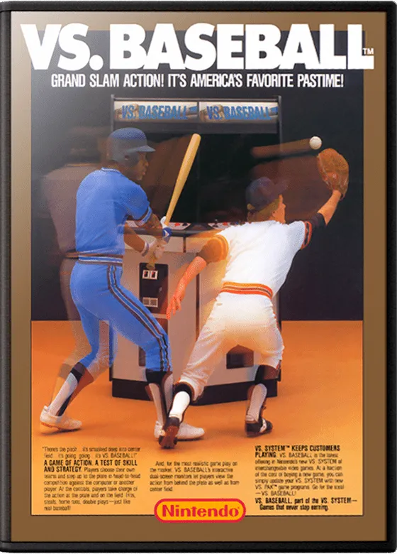 Vs. Baseball box art