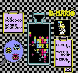 Backdrop artwork for Vs. Dr. Mario