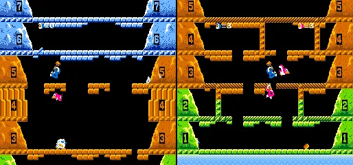 Backdrop artwork for Vs. Ice Climber Dual
