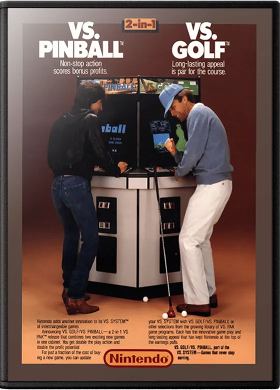 Vs. Pinball box art