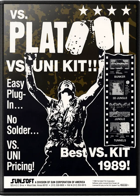 Vs. Platoon box art