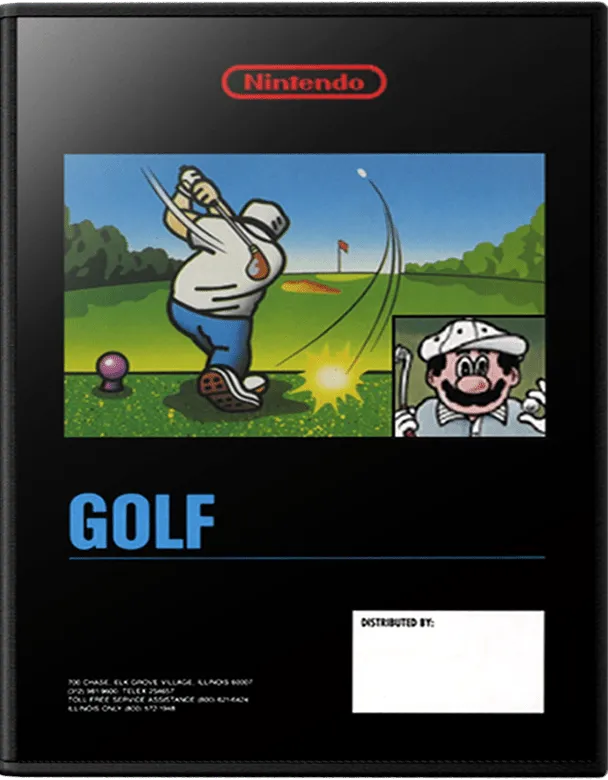 Vs. Stroke & Match Golf box art