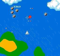Backdrop artwork for Vs. Super Xevious