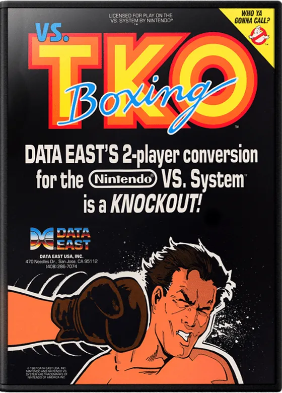 Vs. T.K.O. Boxing box art