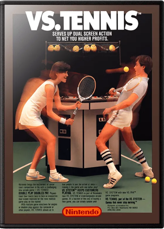 Vs. Tennis box art