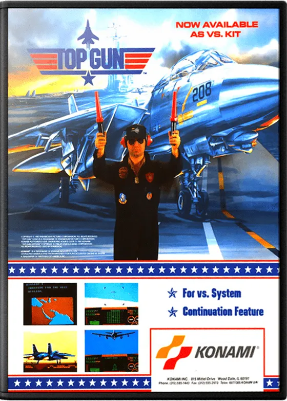 Vs. Top Gun box art