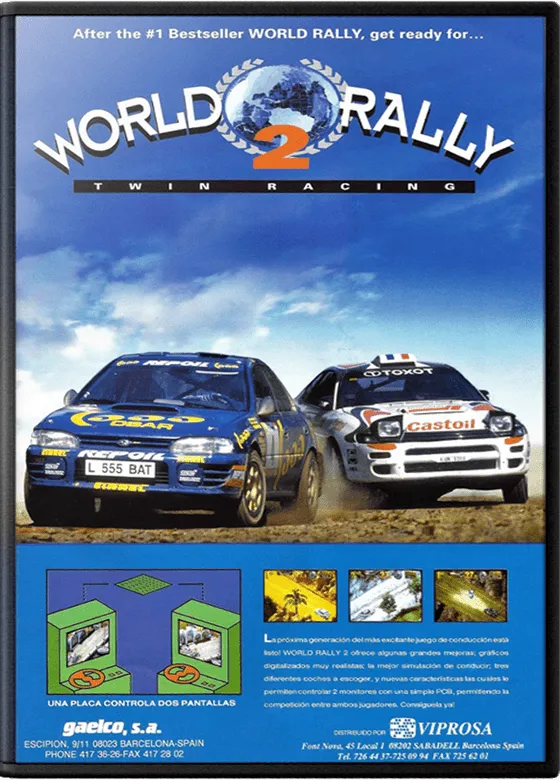 World Rally 2: Twin Racing box art