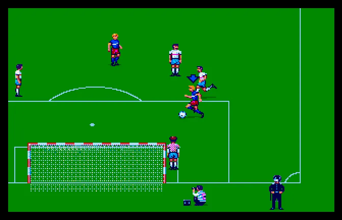 Backdrop artwork for World Trophy Soccer