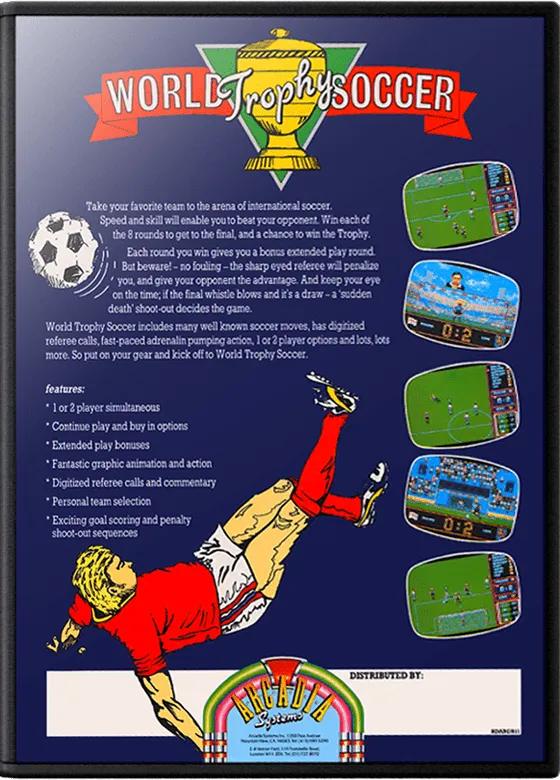 World Trophy Soccer box art