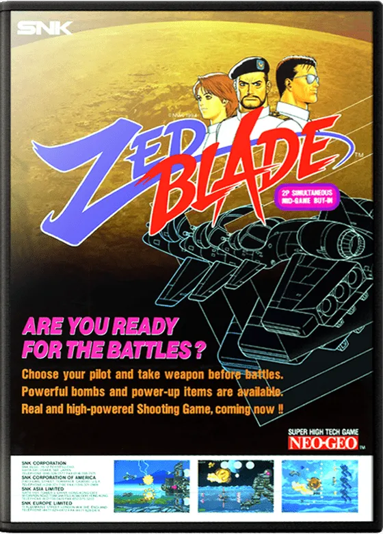 Zed Blade / Operation Ragnarok box art