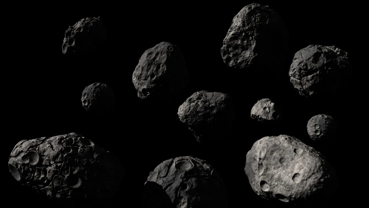 Backdrop artwork for Asteroids