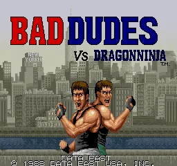 Bad Dudes vs. Dragonninja screenshot