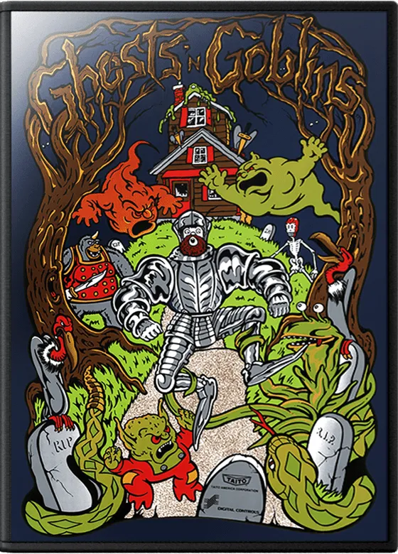 Ghosts'n Goblins box art