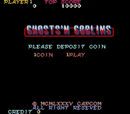 Ghosts'n Goblins screenshot