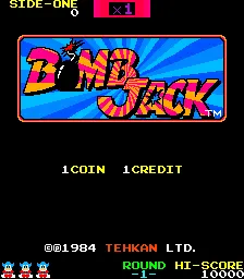 Bomb Jack screenshot