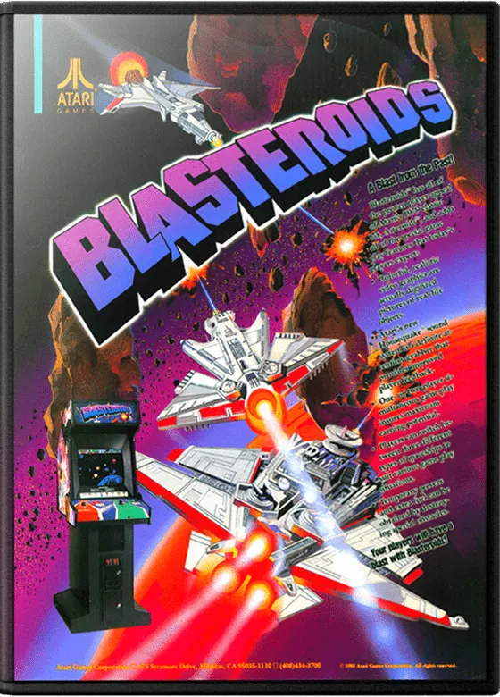 Blasteroids box art