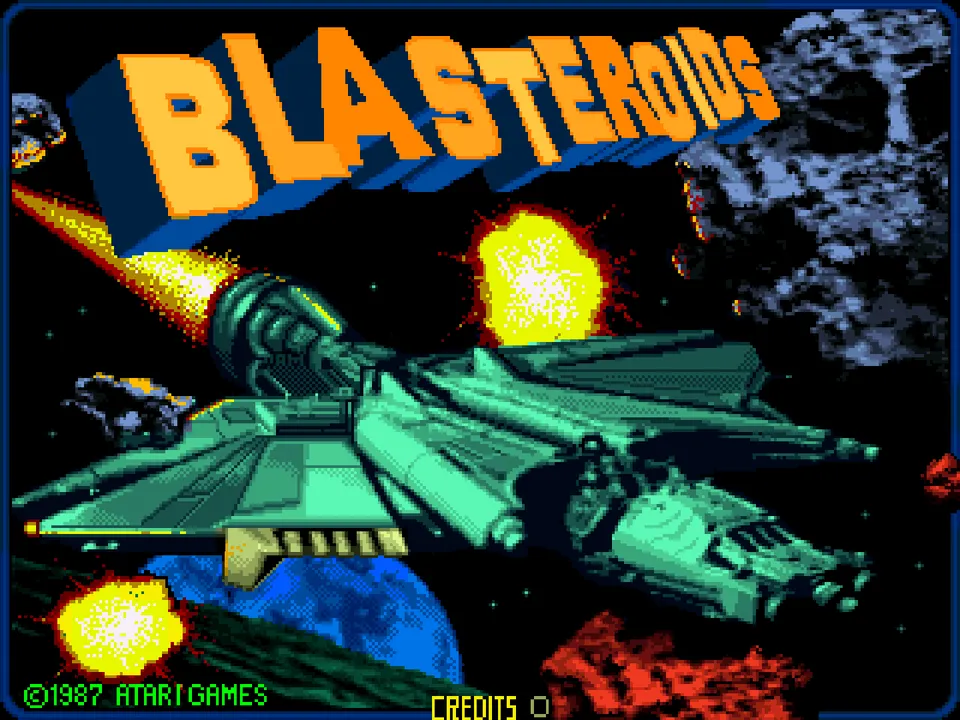 Blasteroids screenshot