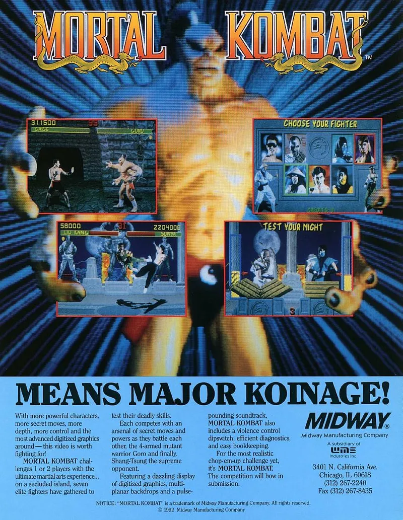 Mortal Kombat box back