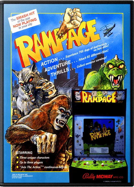 Rampage box art