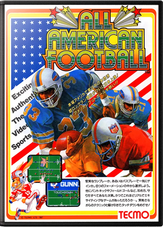 All American Football box art