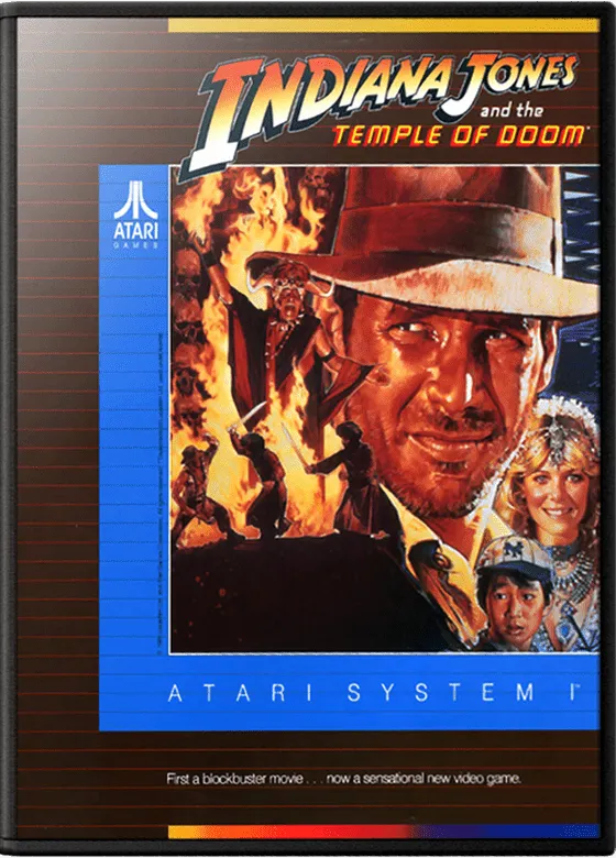 Indiana Jones and the Temple of Doom box art