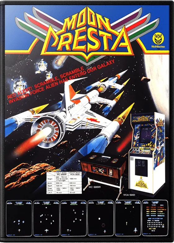 Moon Cresta box art