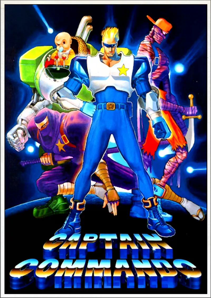 Captain Commando box art