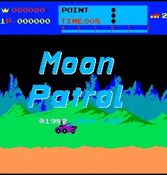 Moon Patrol screenshot