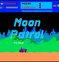 Moon Patrol screenshot