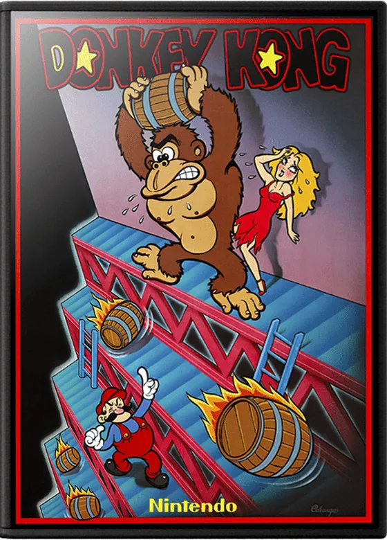 Donkey Kong box art